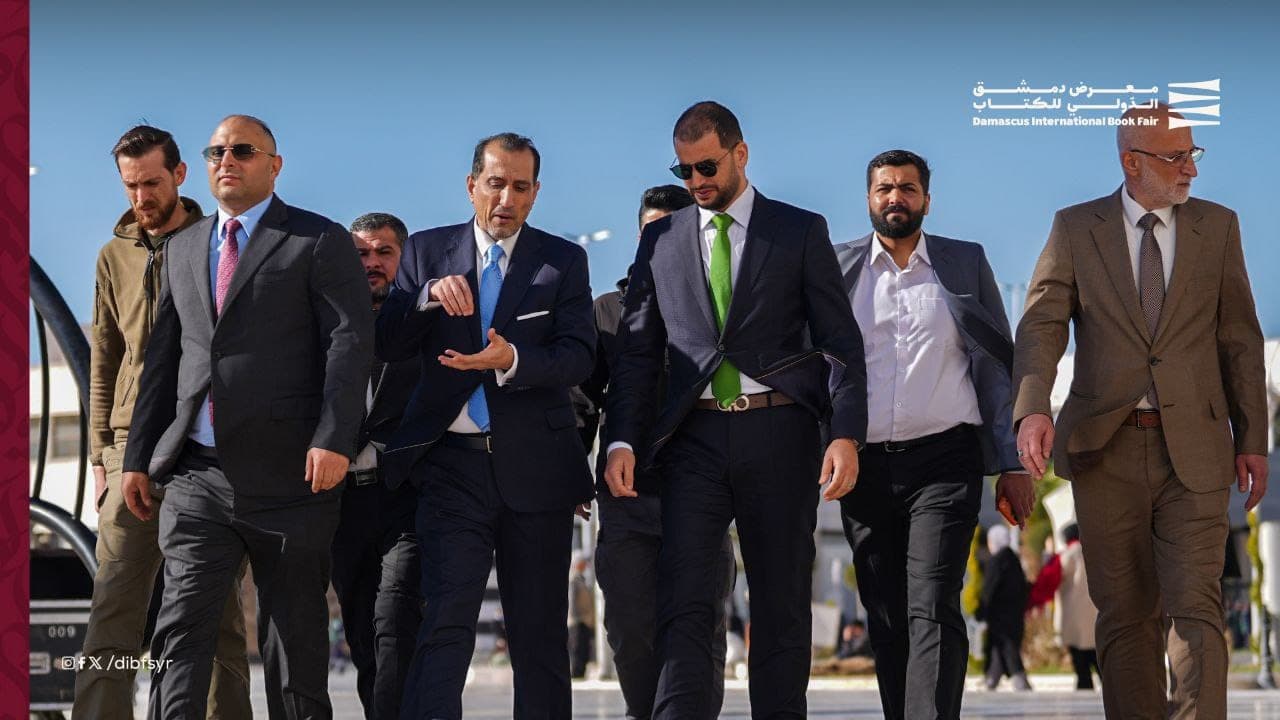 A tour of the exhibition pavilions by the Libyan Ambassador and the Abkhazian Ambassador