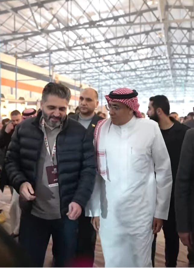 His Excellency the Minister of Culture, accompanied by the Saudi delegation