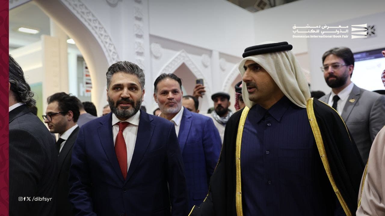 معالي وزير الثقافة في صحبة ضيوفه