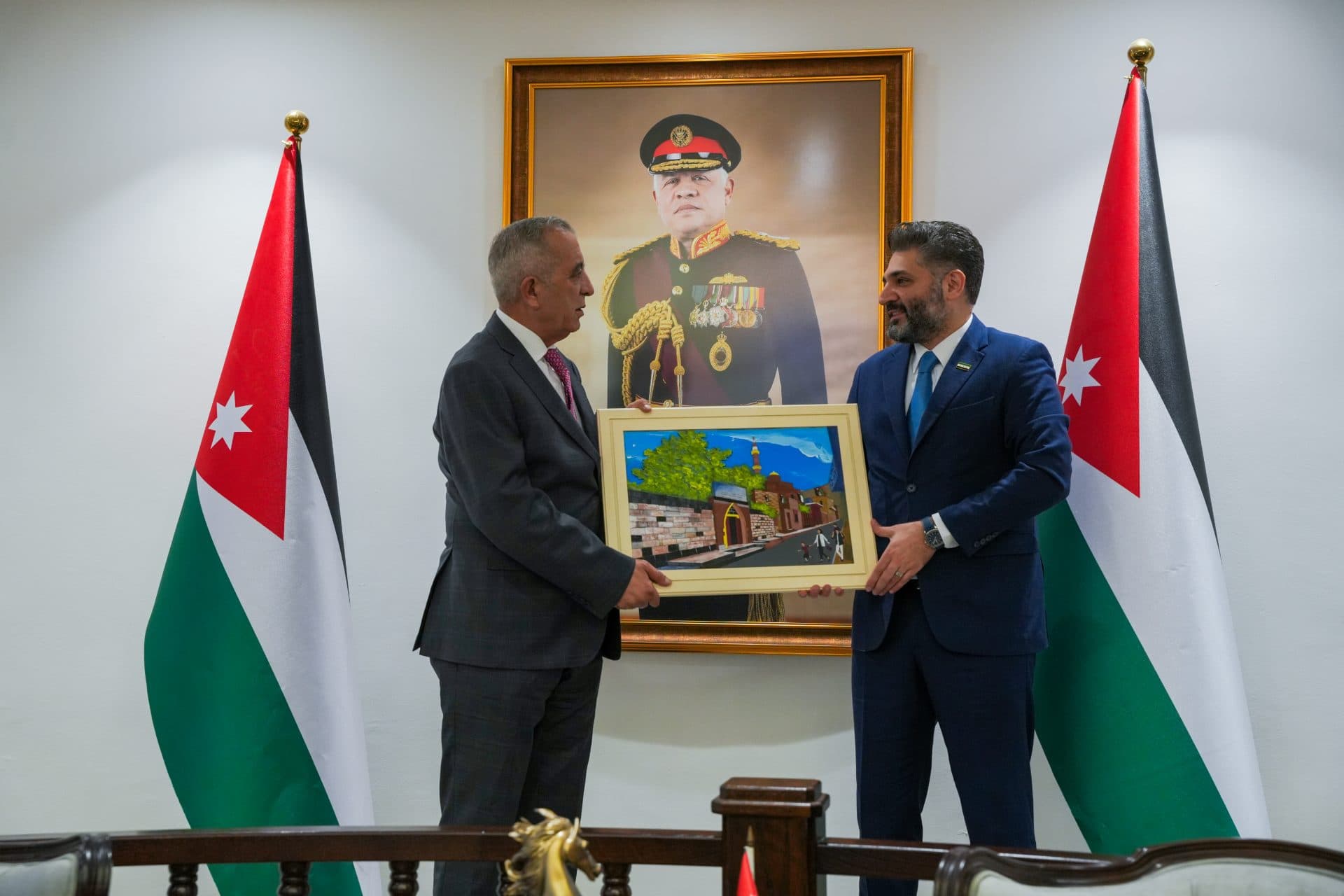 The Minister of Culture discusses with his Jordanian counterpart the strengthening of cultural cooperation and reviews Jordanian cultural institutions - 1