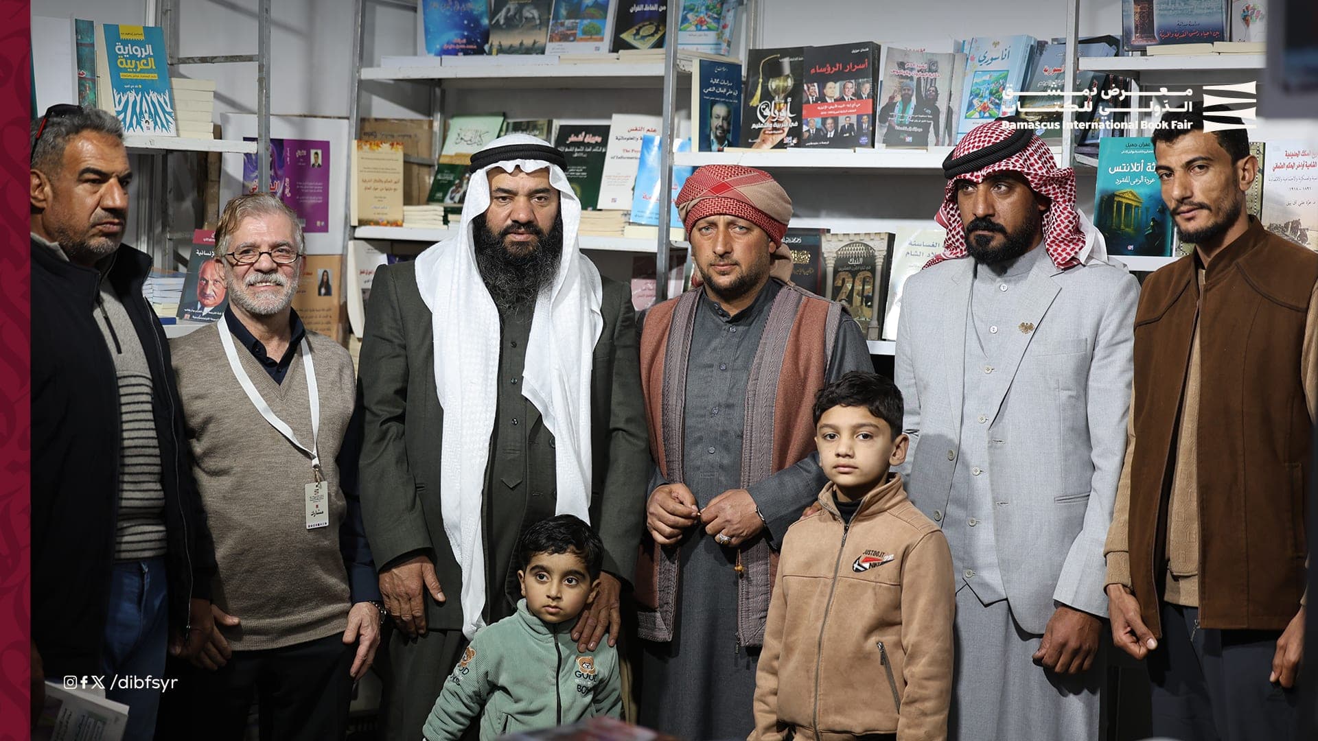 إقبال كبير على توقيع كتاب الالتزام ضمن فعاليات اليوم الثالث من معرض دمشق الدولي للكتاب.