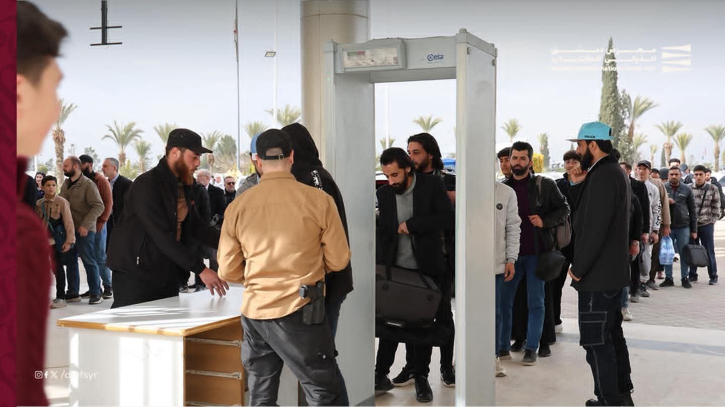 A cultural celebration we are experiencing in free Syria... queues of pride and progress
