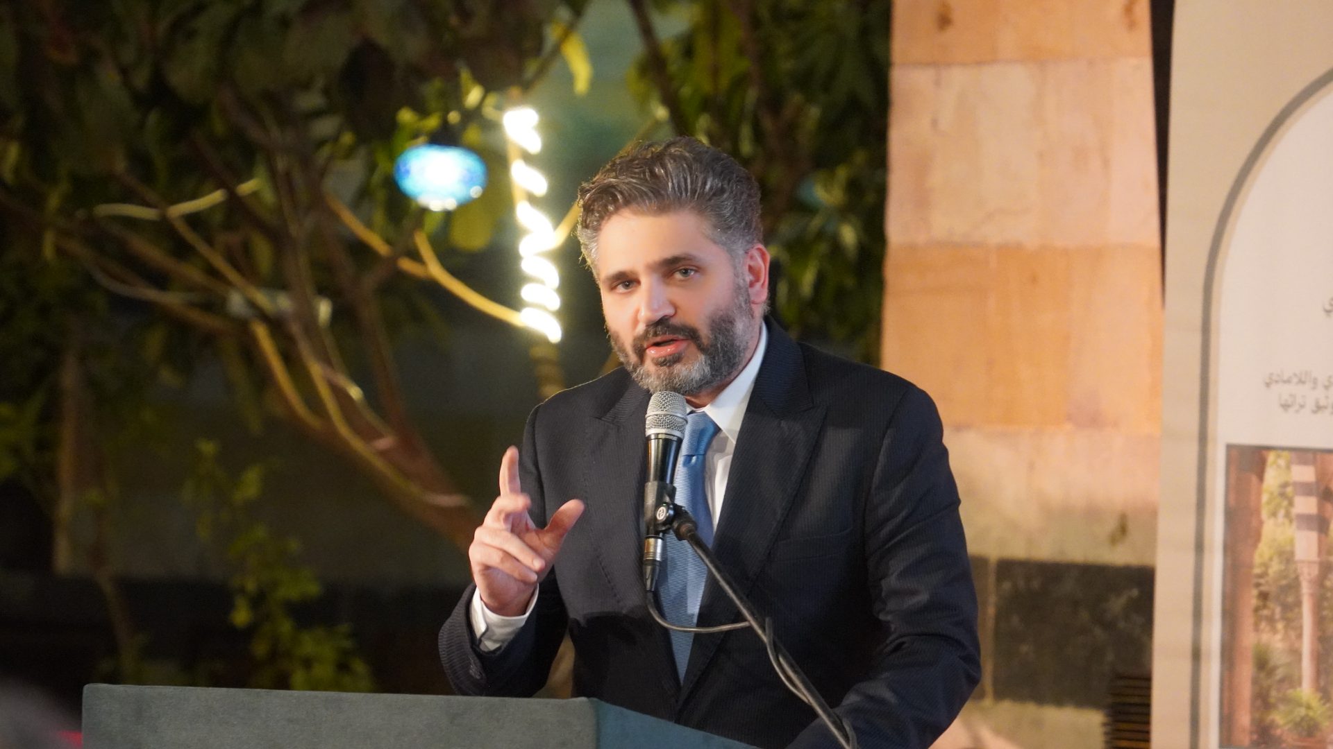 We put the craft in the spotlight due to the speech of the Minister of Culture, Muhammad Yassin Al-Saleh, during the Craft in the Light event at Al-Azm Palace in Damascus.