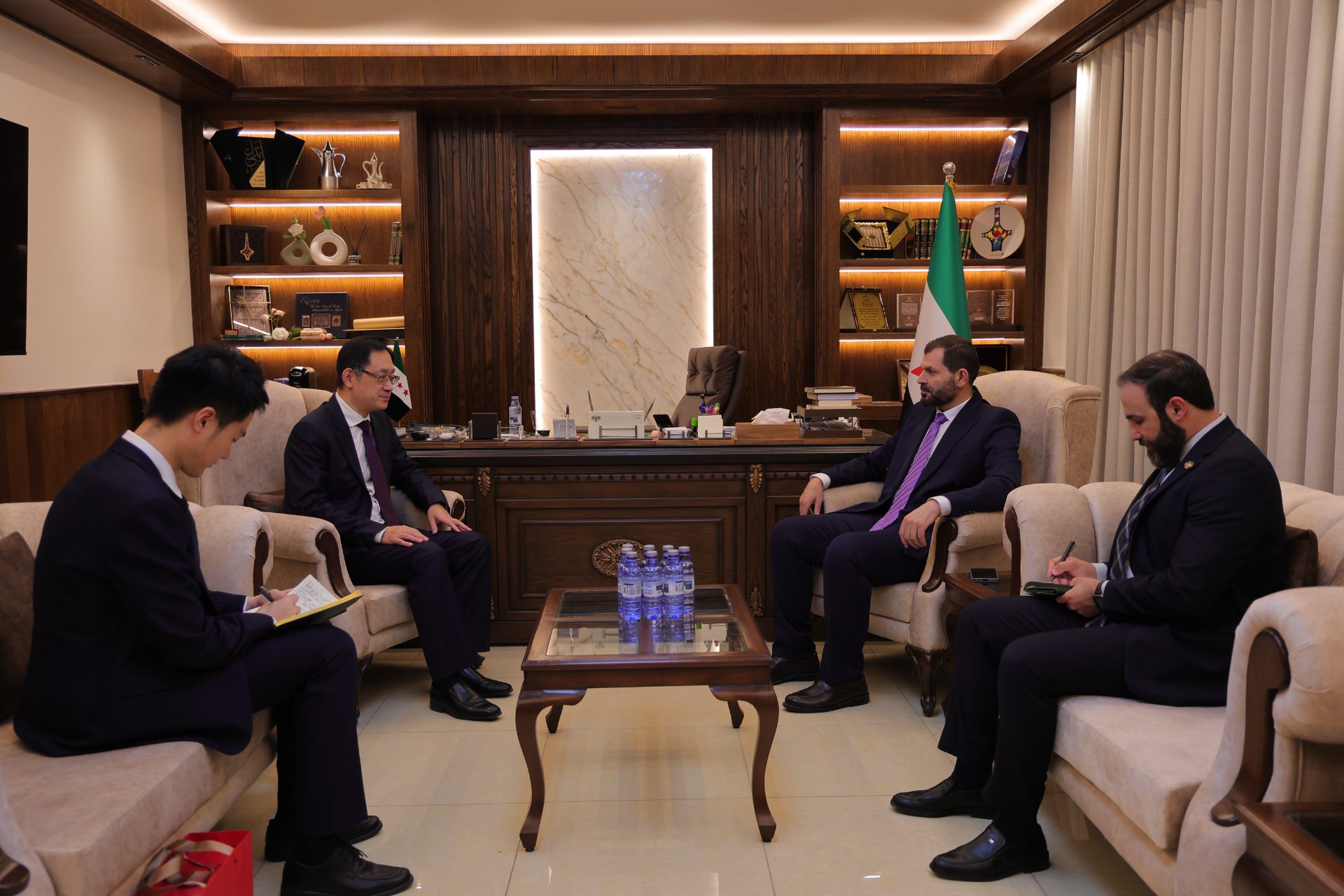 The Deputy Minister of Culture discusses with the Chinese Ambassador ways to enhance cultural cooperation