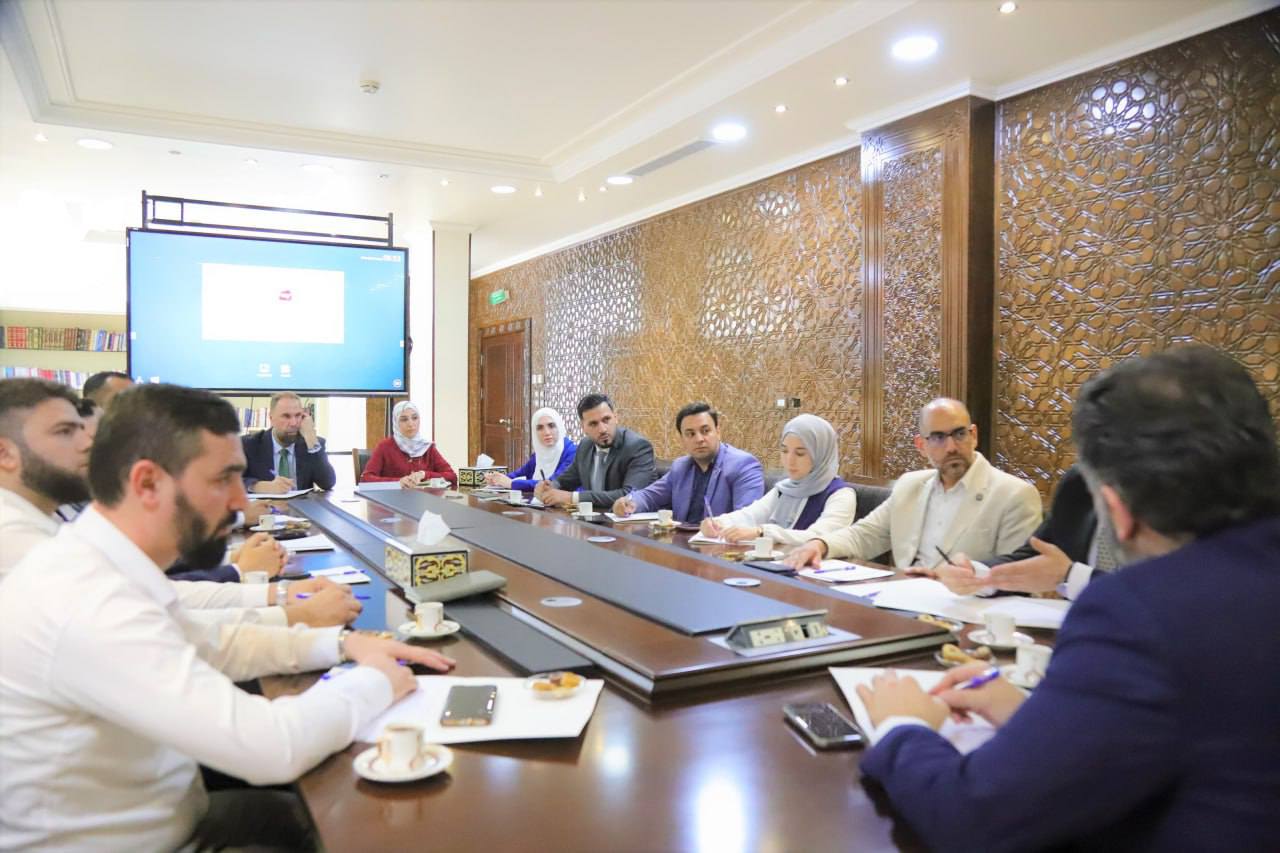 اجتماع في إطار الاستعدادات لإطلاق معرض الكتاب الدولي بدمشق